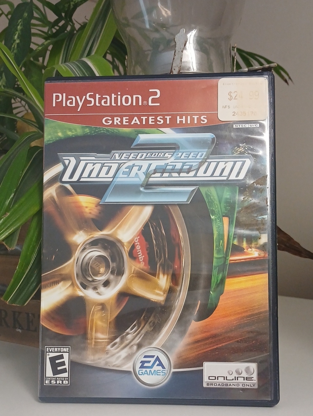Sony PlayStation 2 Need for Speed Underground 2 - Red/Green/Gold